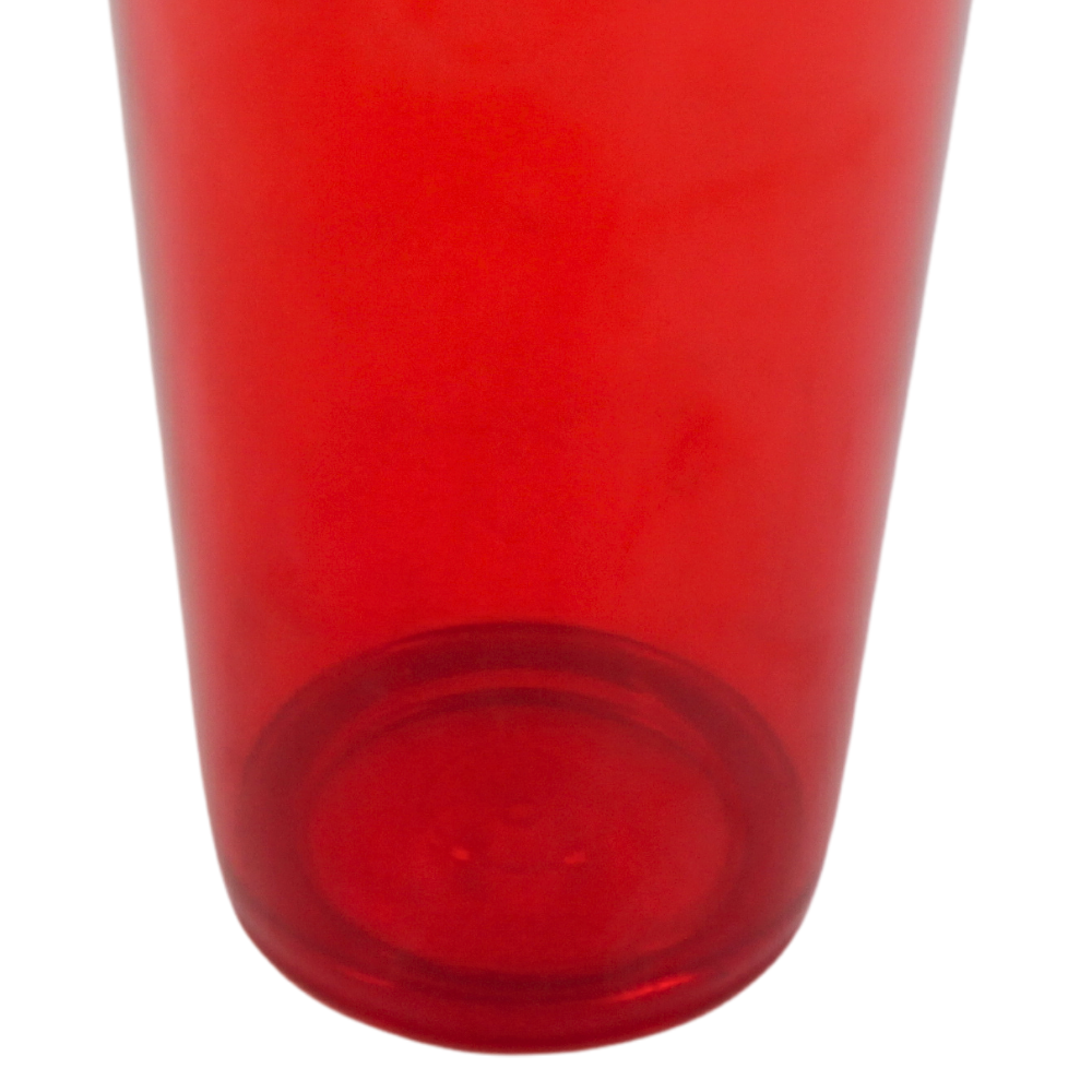 Vaso universal de polipropileno rojo 18 onzas