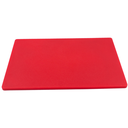 Tabla Para Picar De Plastico Rojo 45X30X1.27Cm / 12"X18"X1/2"@