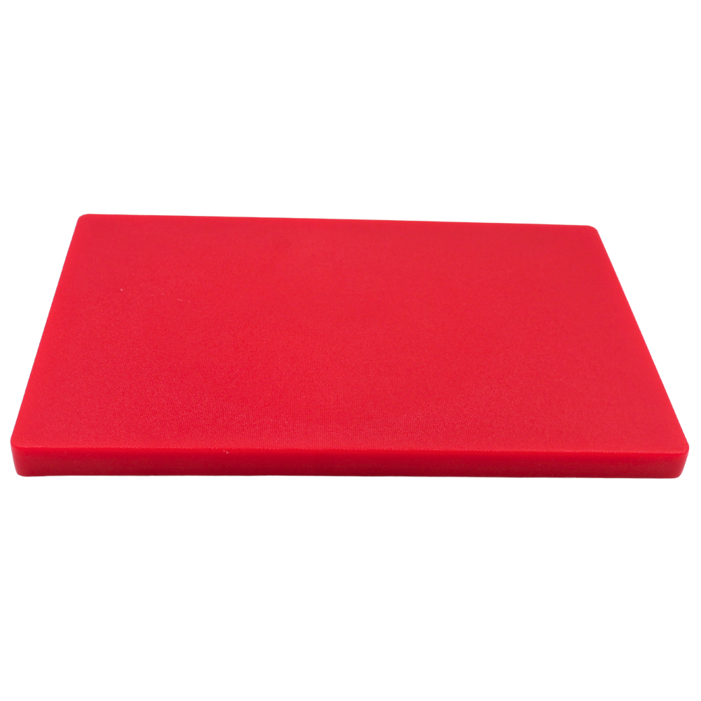 Tabla Para Picar De Plastico Rojo 45X30X2.54 Cm / 12&quot;X18&quot;X1&quot;@