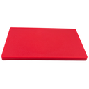 Tabla Para Picar De Plastico Rojo 45X30X2.54 Cm / 12"X18"X1"@