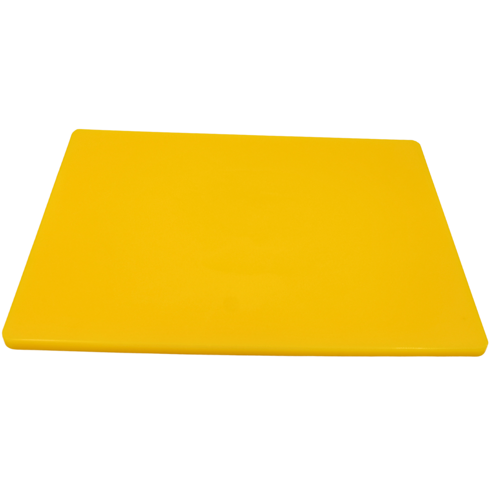 Tabla Para Picar De Plastico Amarillo 50X38X1.27 Cm / 15&quot;X20&quot;X1/2&quot;@