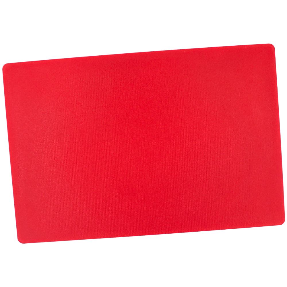 Tabla Para Picar De Plastico Rojo 50X38X1.27 Cm / 15&quot;X20&quot;X1/2&quot;@