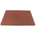 Tabla Para Picar De Plastico Cafe 50X38X1.27 Cm / 15"X20"X1/2"@
