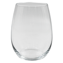 Vaso de vidrio Amber Stemless 440 ml para vino Cristaglass