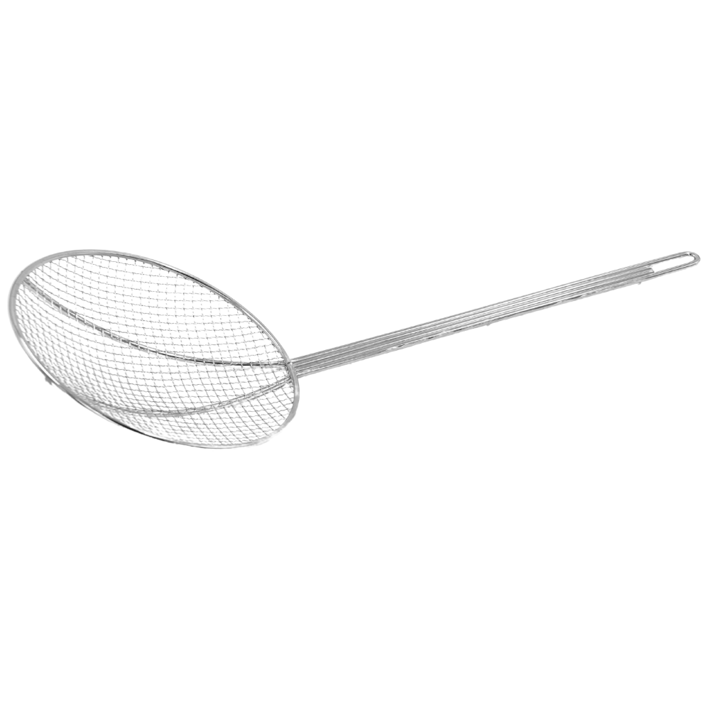 Espumadera Redonda Malla Fina 8"