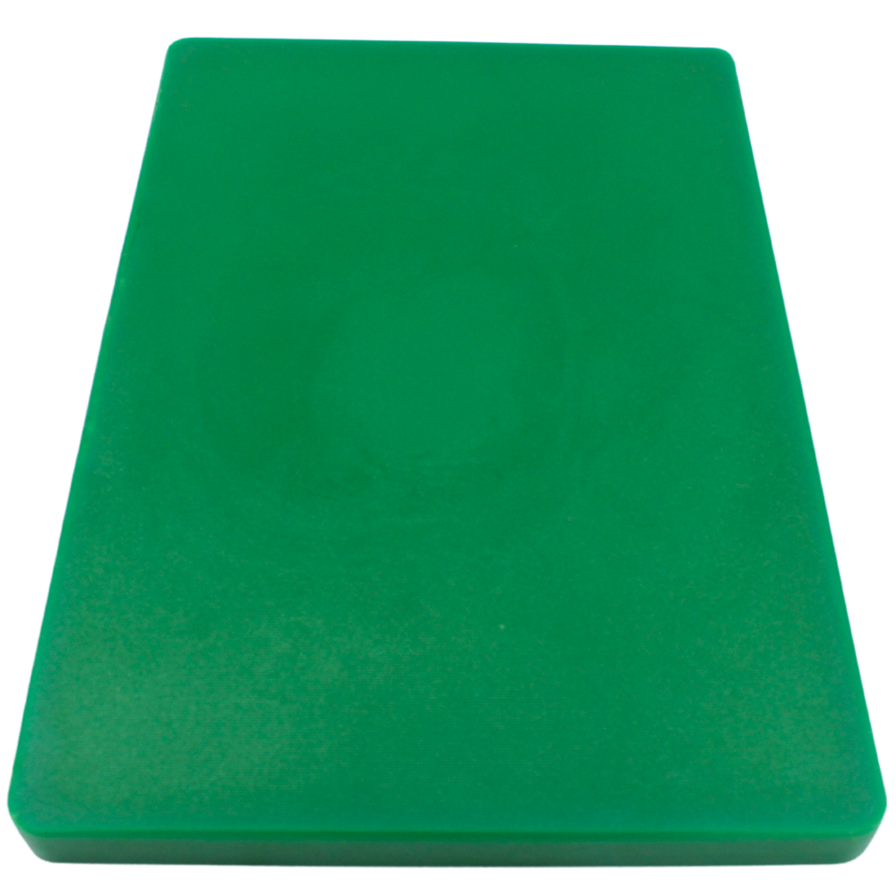 Tabla Para Picar De Plastico Verde 45X30X2.54 Cm / 12"X18"X1"@