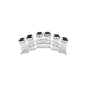Set de 6 especieros, capacidad 180 ml Mod. Ata0525