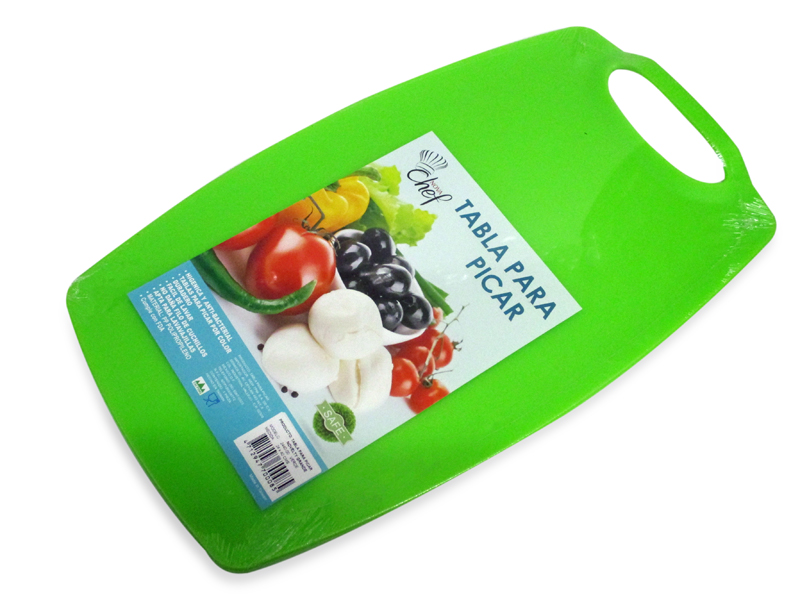 Tabla Para Picar Novelty Grande Verde 24X40 Cm