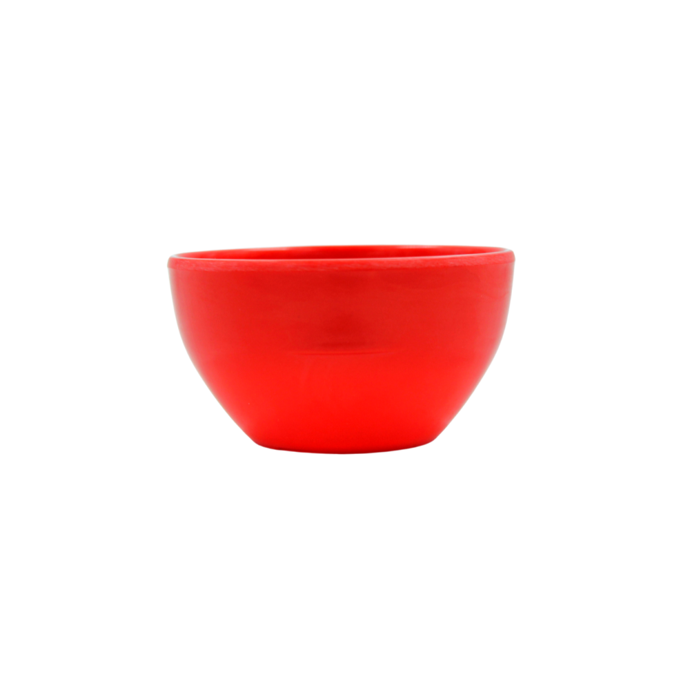 Tazón sopero Chico 4" 10 cm melamina rojo