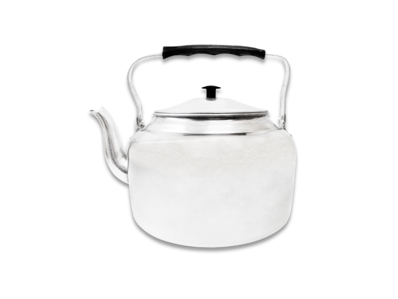 Tetera Pava de aluminio 10 litros 28 cm