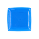 Plato Trinche grande polipropileno azul