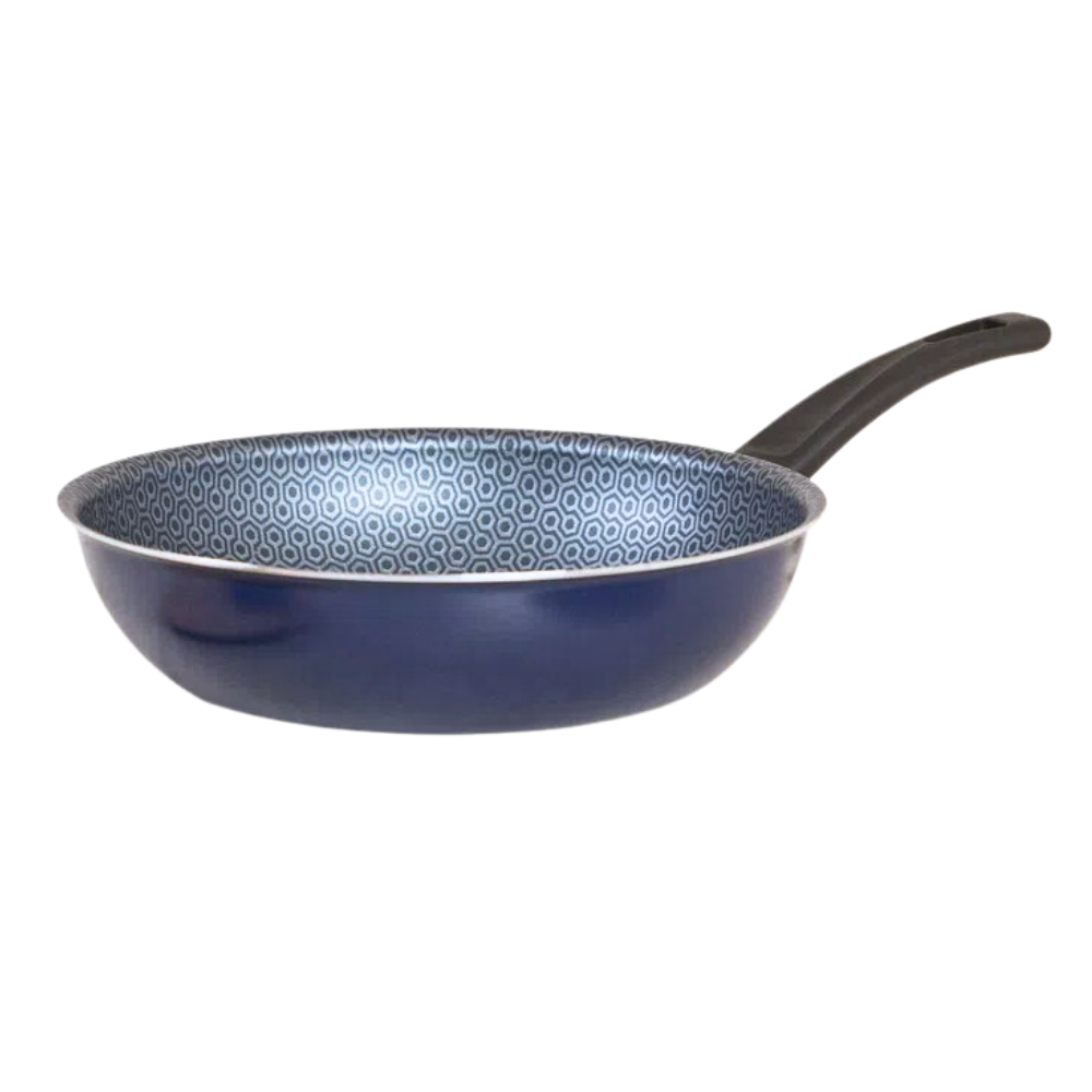 Sartén Wok de 28 cm Ekco Classic Azul con Antiadherente