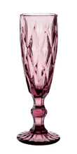 Copa Flauta Libia purpura 170 ml vidrio Vittori