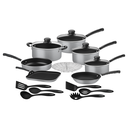 Batería de Cocina Tramontina Primaware Cool Gray 18 Piezas (ONE SHOT)