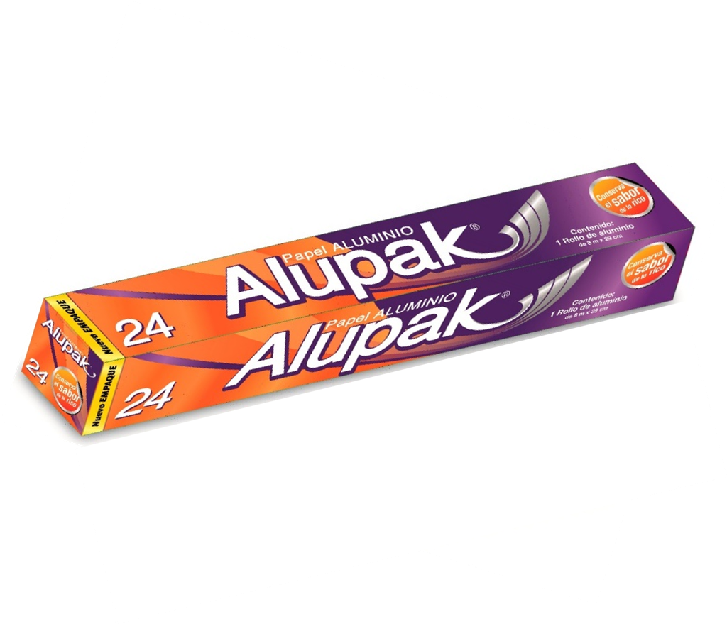 Rollo de Papel Aluminio Alupak 24 metros (BAJA)