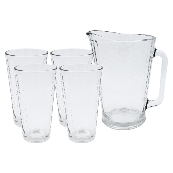 Juego de Agua 5 piezas Honeycomb (ONE SHOT)