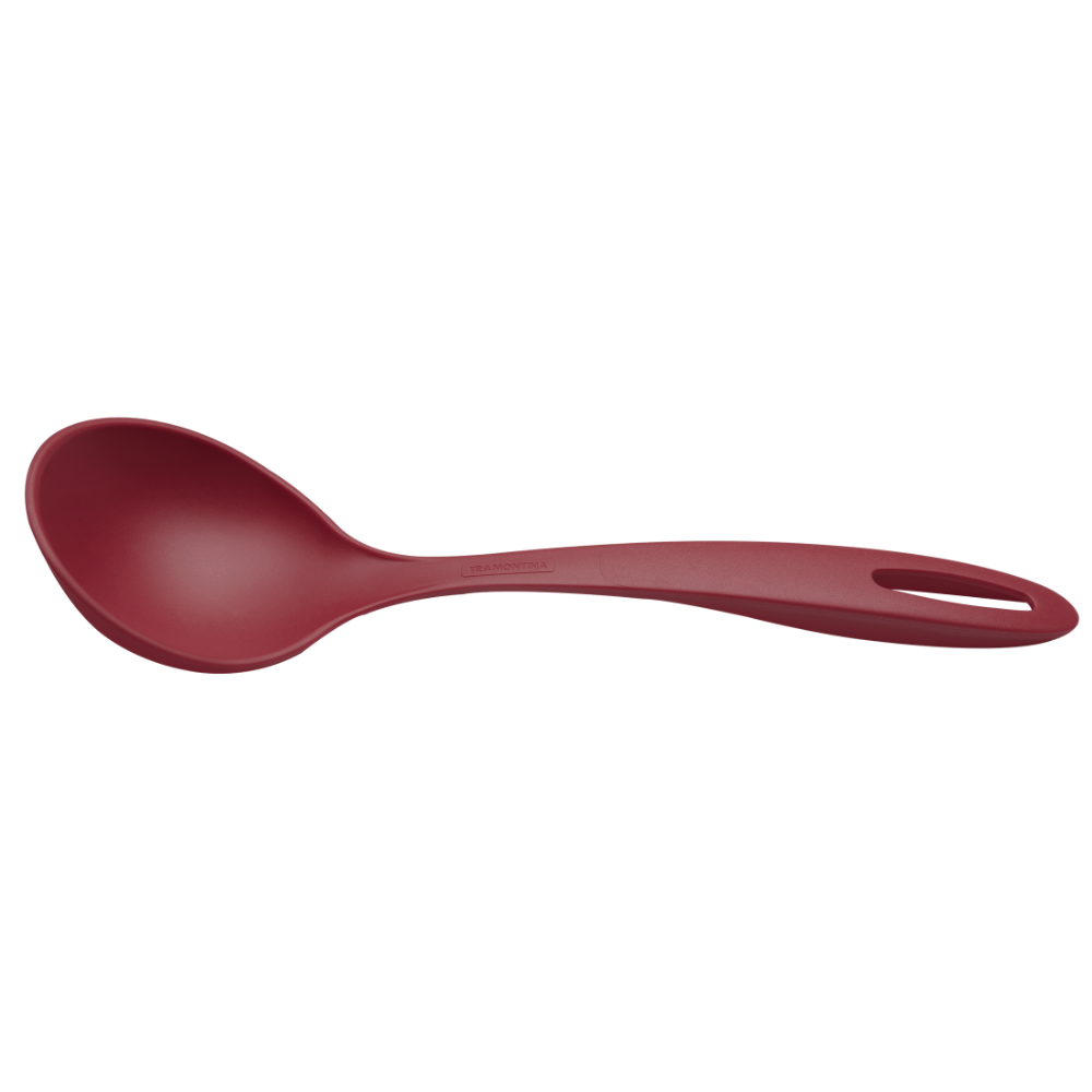 Cucharon de nylon rojo Ability Tramontina