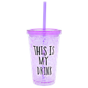Vaso térmico "This is my drink" 450 ml (BAJA)