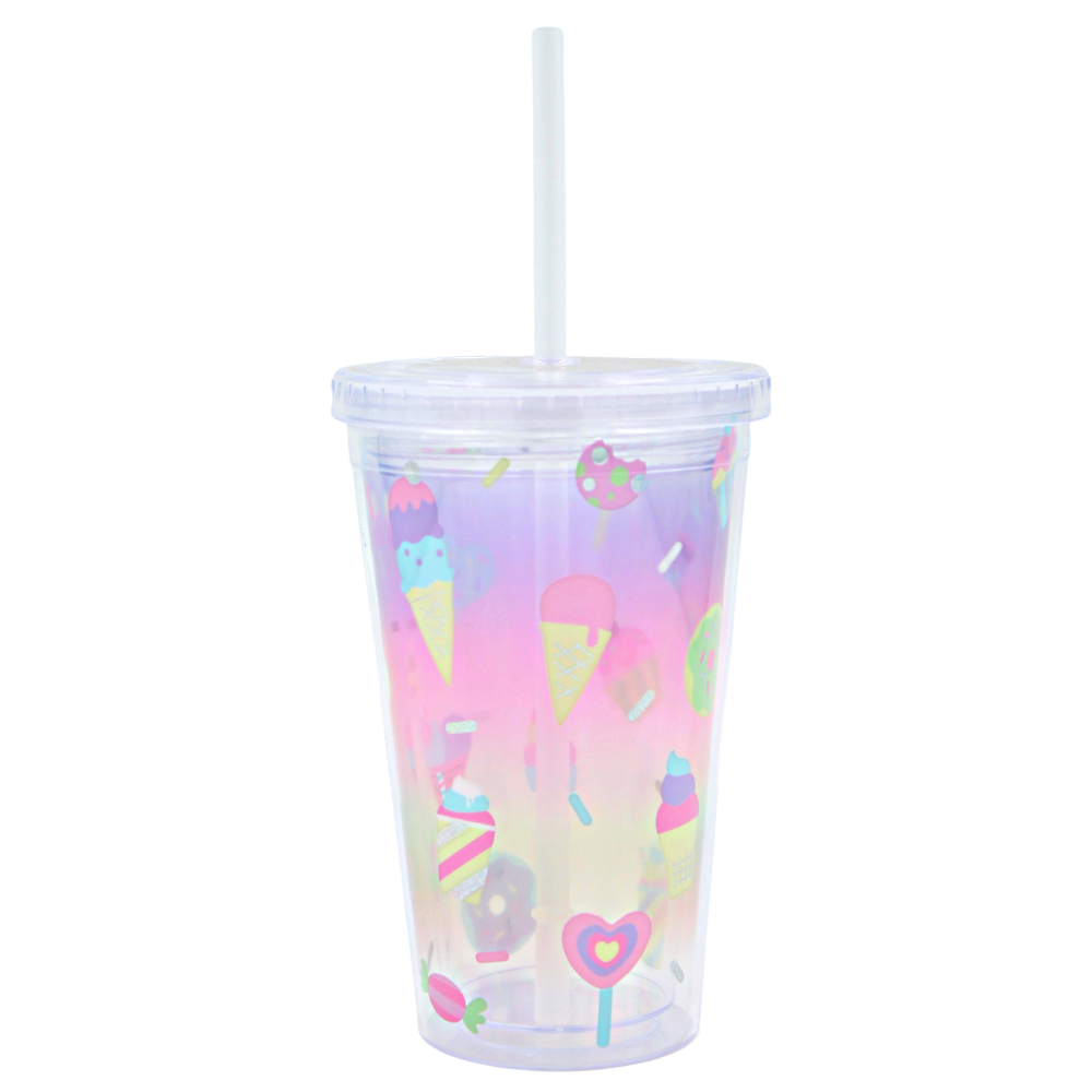 Vaso térmico decorado postres 450 ml(BAJA)