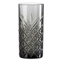 Vaso de vidrio Timeless HB 450 ml negro ahumado Pasabache