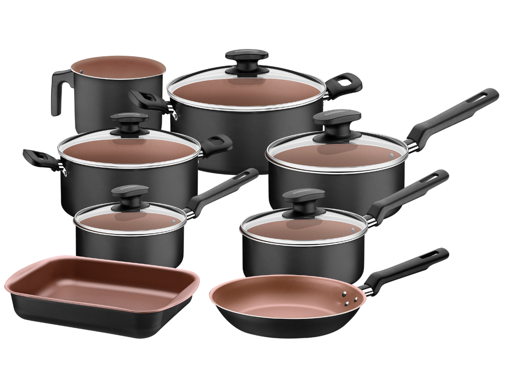 Batería de cocina 8 piezas Turquía Tramontina(BAJA)