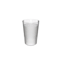 Vaso refresquero 8 onzas 240 ml de Policarbonato natural texturizado @