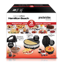 Combo batidora waflera y crepera Hamilton Beach Proctor Silex(BAJA)