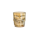 Vaso Double Old Fashion Calavera Ambar 290 ml @