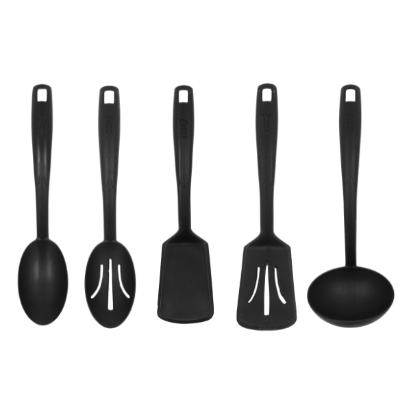 Set de utensilios de cocina Ekco curvo 5 piezas@