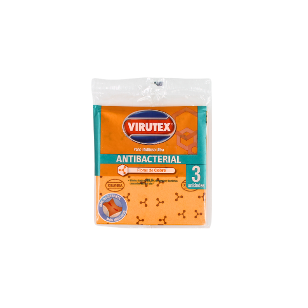 Paño multiuso cobre antibacterial X3(BAJA)