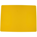 Tabla para picar de plástico amarillo 45x60x1.27 cm / 18"x24"x1/2"@