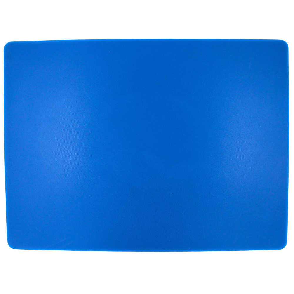 Tabla para picar de plástico azul 45x60x1.27 cm / 18"x24"x1/2"@