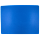 Tabla para picar de plástico azul 45x60x1.27 cm / 18"x24"x1/2"@