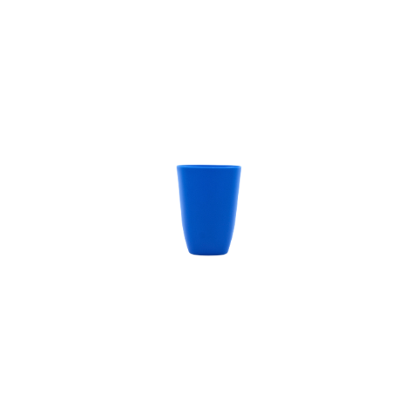 Vaso cuadrado chico azul@