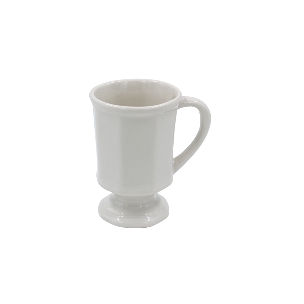 Taza con base 9 onzas blanco