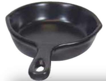Sarteneta Estilo Hierro Fundido 18 oz Negro Hierro