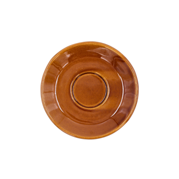 Plato jumbo 6 1/2" Marrón Laredo 17.5 cm