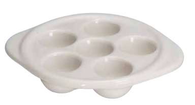 Plato Caracoles Salsa/Blanco