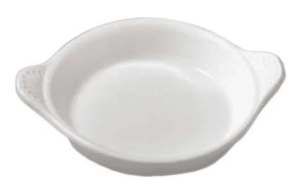 Plato Huevo Fallido 12 oz Marron Hotel/Blanco