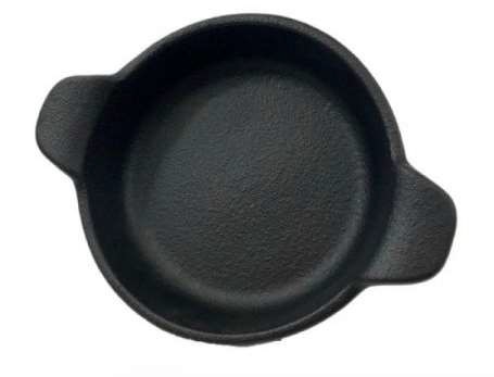 Tazon Ovalado con Asas 24 oz Negro