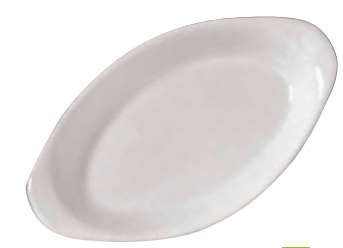 Plato Gales RAREBIT Liso 8 oz Azul Cobalto Tordillo/Ultra Blanco