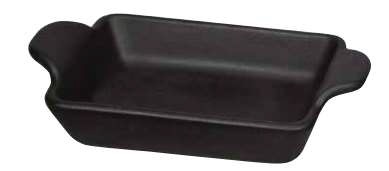 Plato Rectangular con Asa Bosque Verde