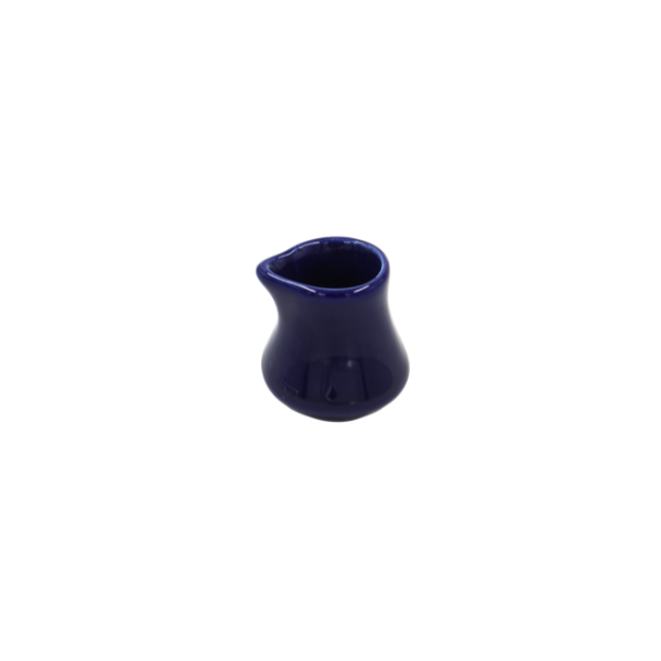 Jarra crema carafe 1 1/4 oz azul cobalto