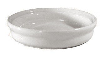 Cazuela Redonda 24 oz Negro/Blanco