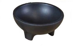 Molcajete 4 oz Negro