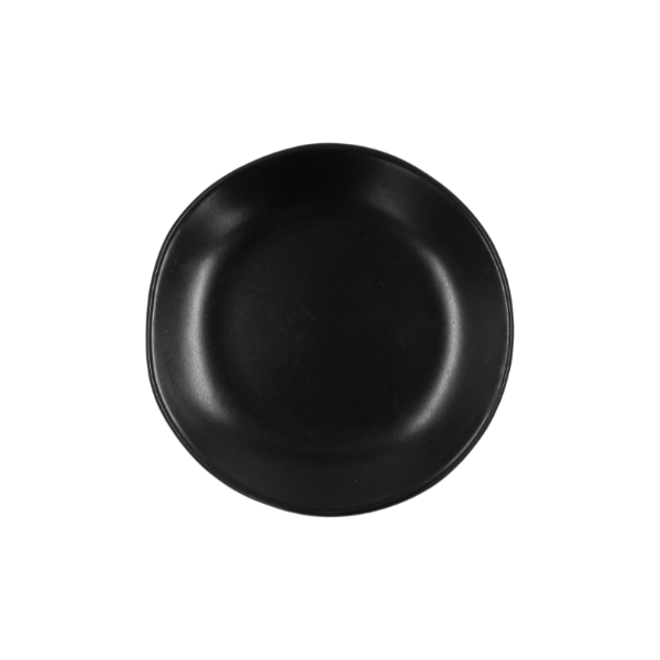 Plato 7 1/14" 1 Dz Negro mate 18.5 cm