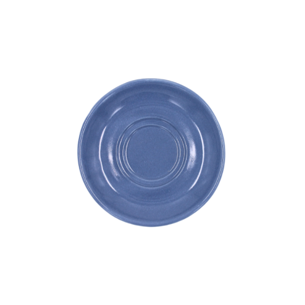 Plato para taza capuchino apilable Azul arándano 14.5 cm