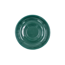 Plato para taza capuchino apilable Verde Esmeralda 15 cm