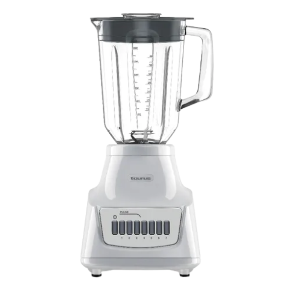 Licuadora 7 Vel. Grandeur White Vaso Vidrio(PROMO)