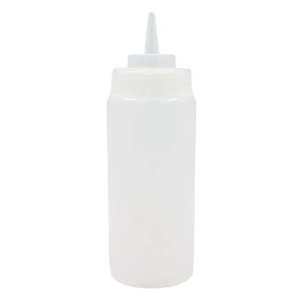 Recipiente para aderezo transparente 16 oz@